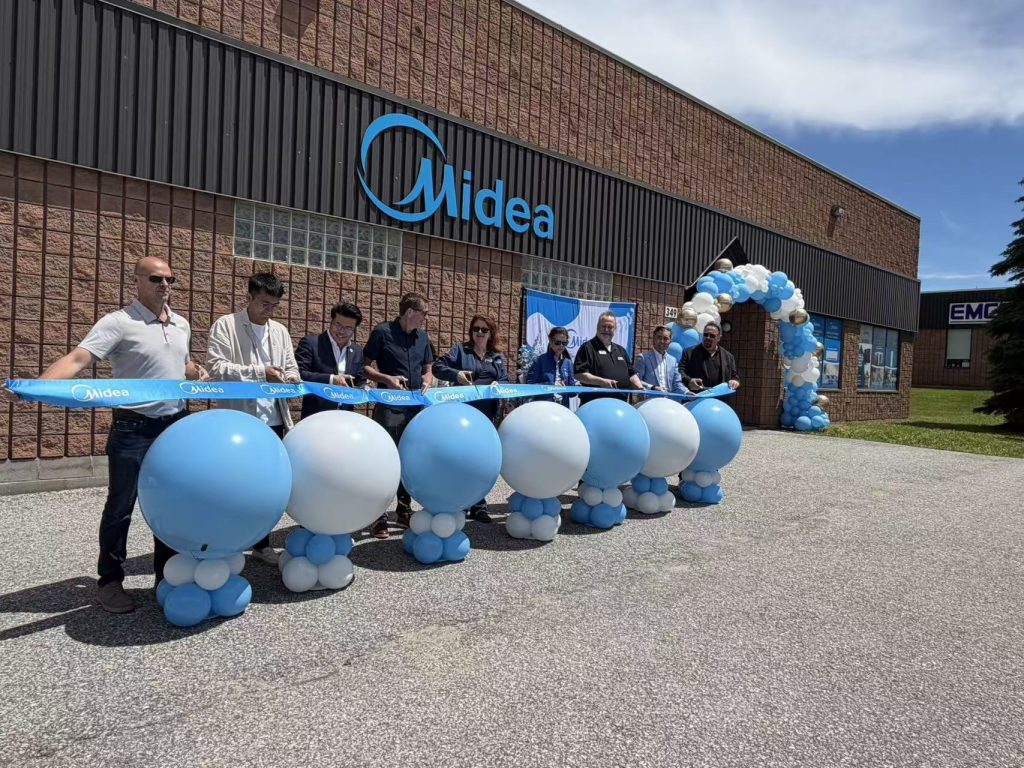 Midea美的空调的安省第四家门店盛大开业！