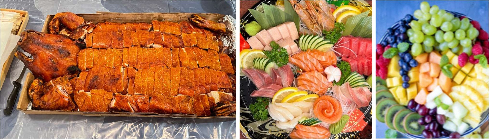 活动现场美食